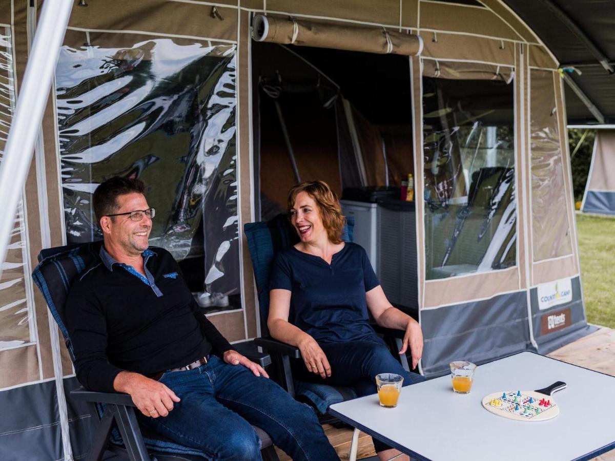 Nice Tent Lodge On A Campsite, Bordering The Forest, Luxembourg At 27 Km Medernach Ngoại thất bức ảnh